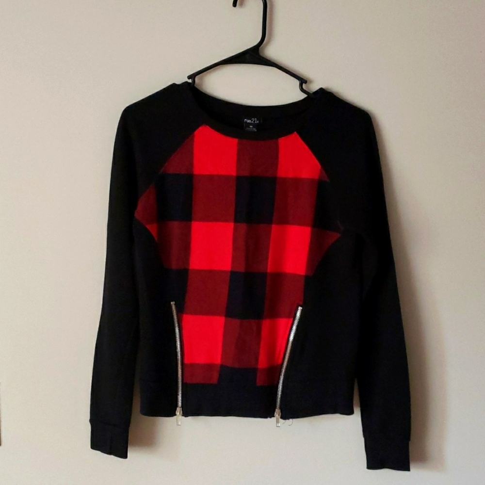 Rue 21 checkered sweater